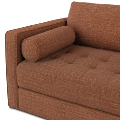 Sven 88" Tufted Sofa Bed - Napa Rust