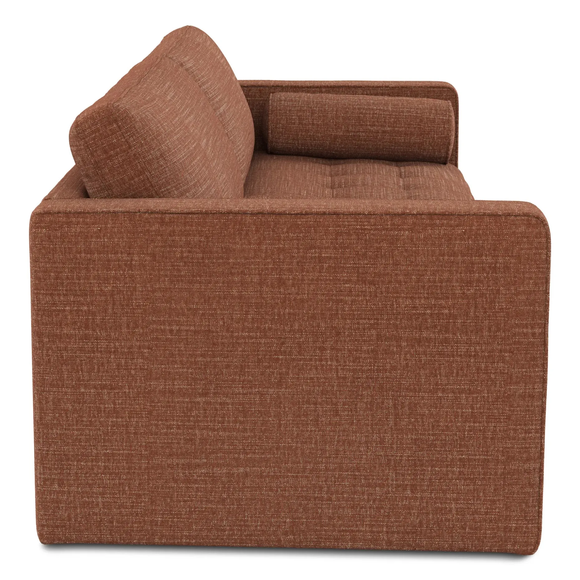 Sven 88" Tufted Sofa Bed - Napa Rust