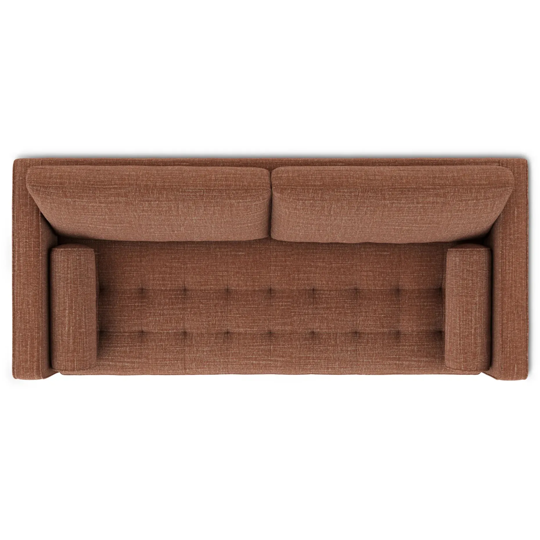 Sven 88" Tufted Sofa Bed - Napa Rust