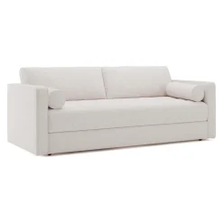 Sven 88" Tufted Sofa Bed - Napa White