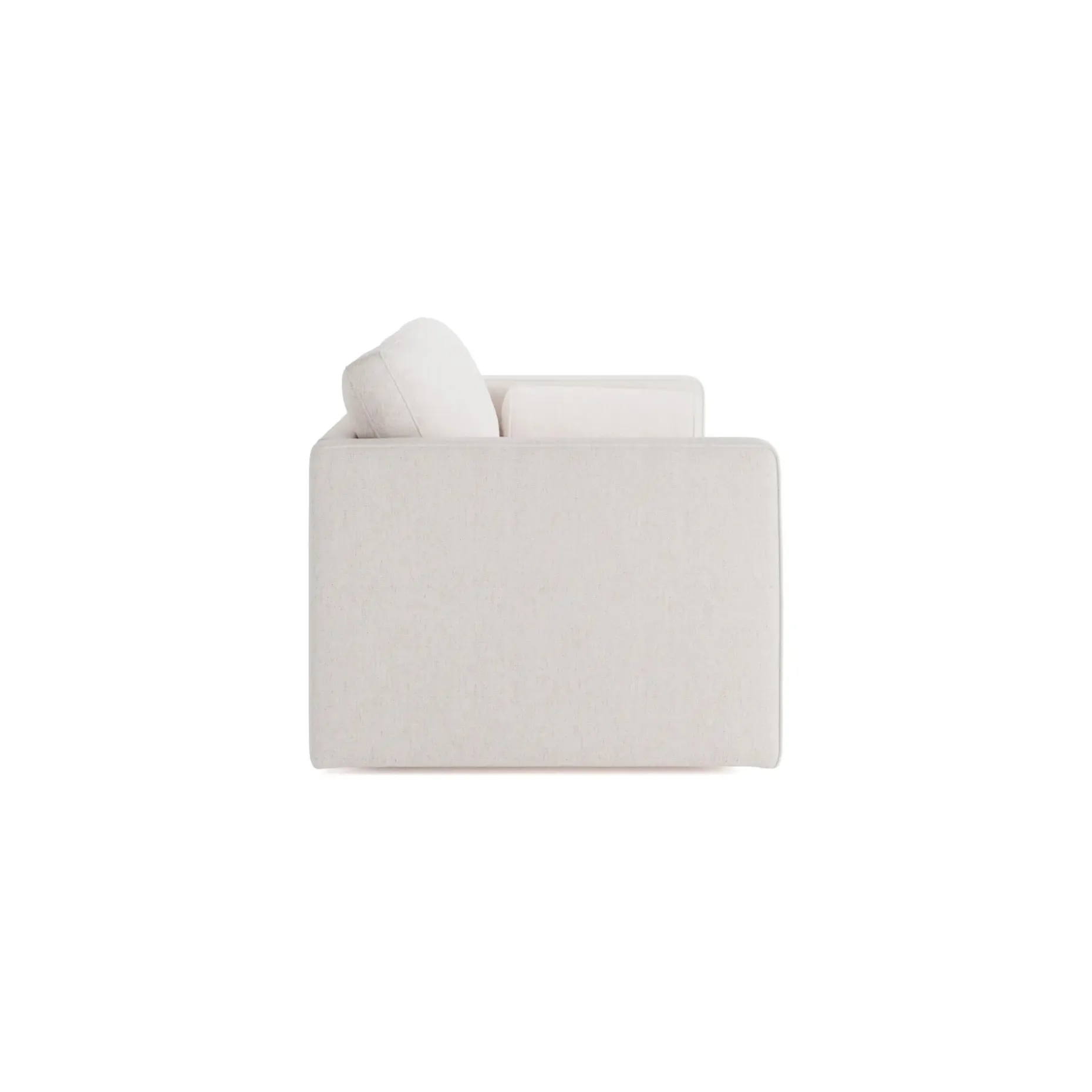 Sven 88" Tufted Sofa Bed - Napa White