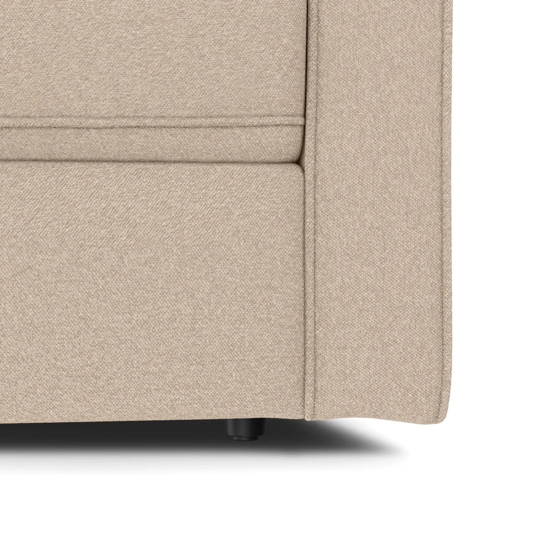 Sven 88" Tufted Sofa Bed - Ratine Buff