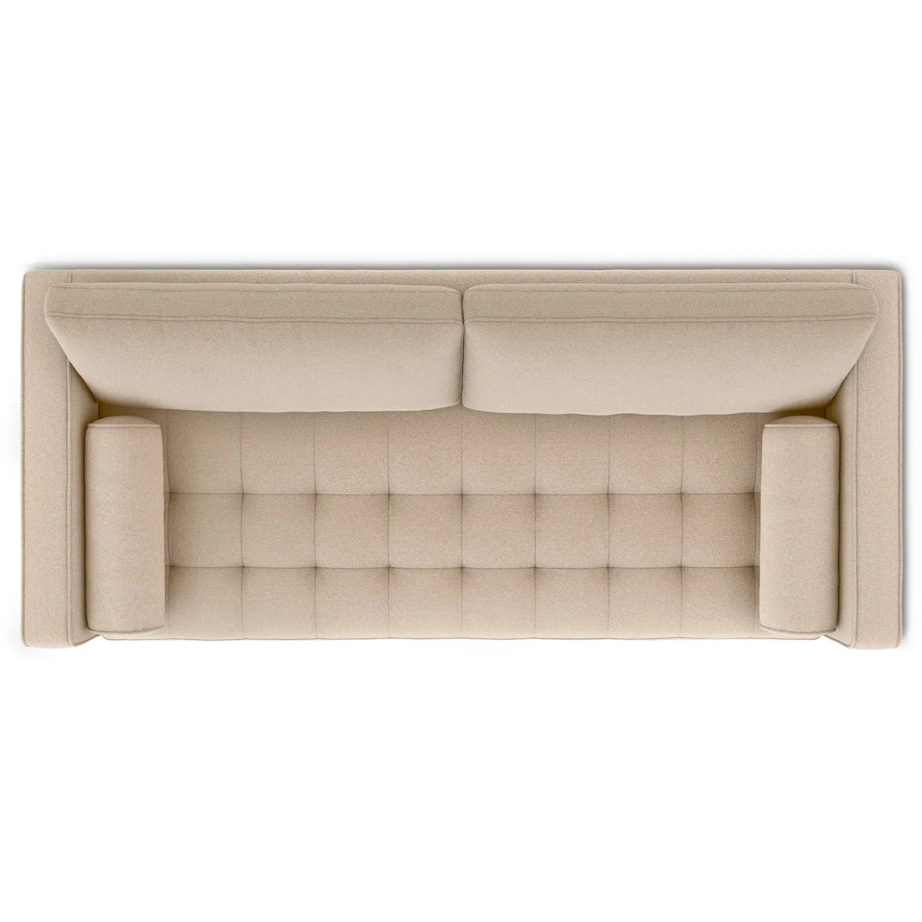 Sven 88" Tufted Sofa Bed - Ratine Buff