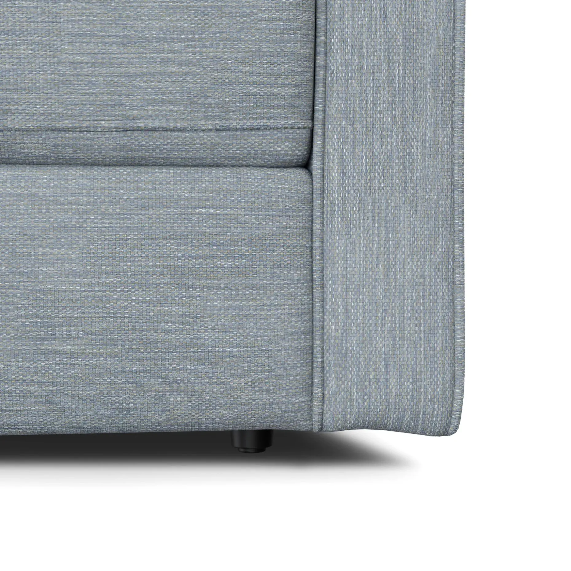 Sven 88" Tufted Sofa Bed - Silver Light Blue