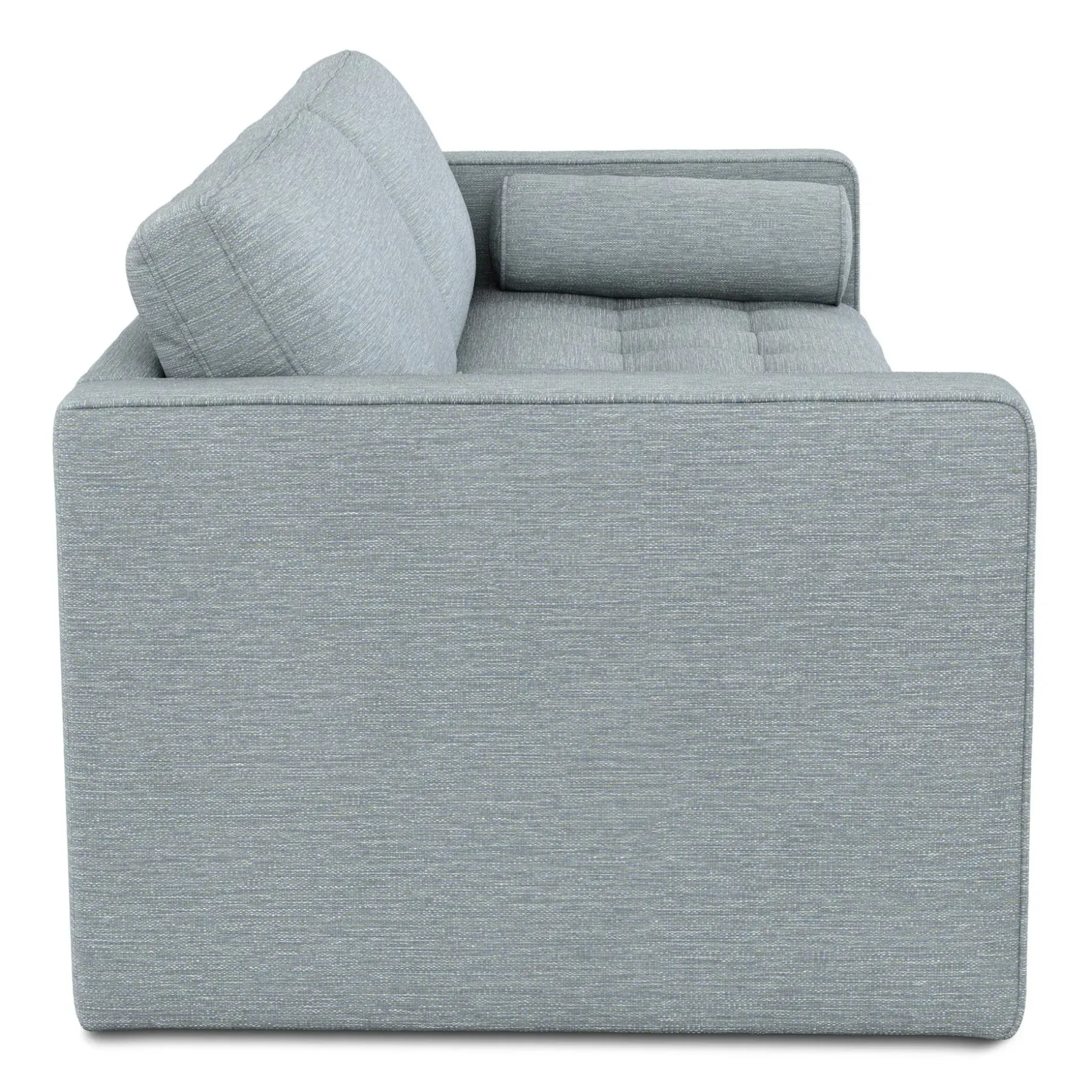 Sven 88" Tufted Sofa Bed - Silver Light Blue