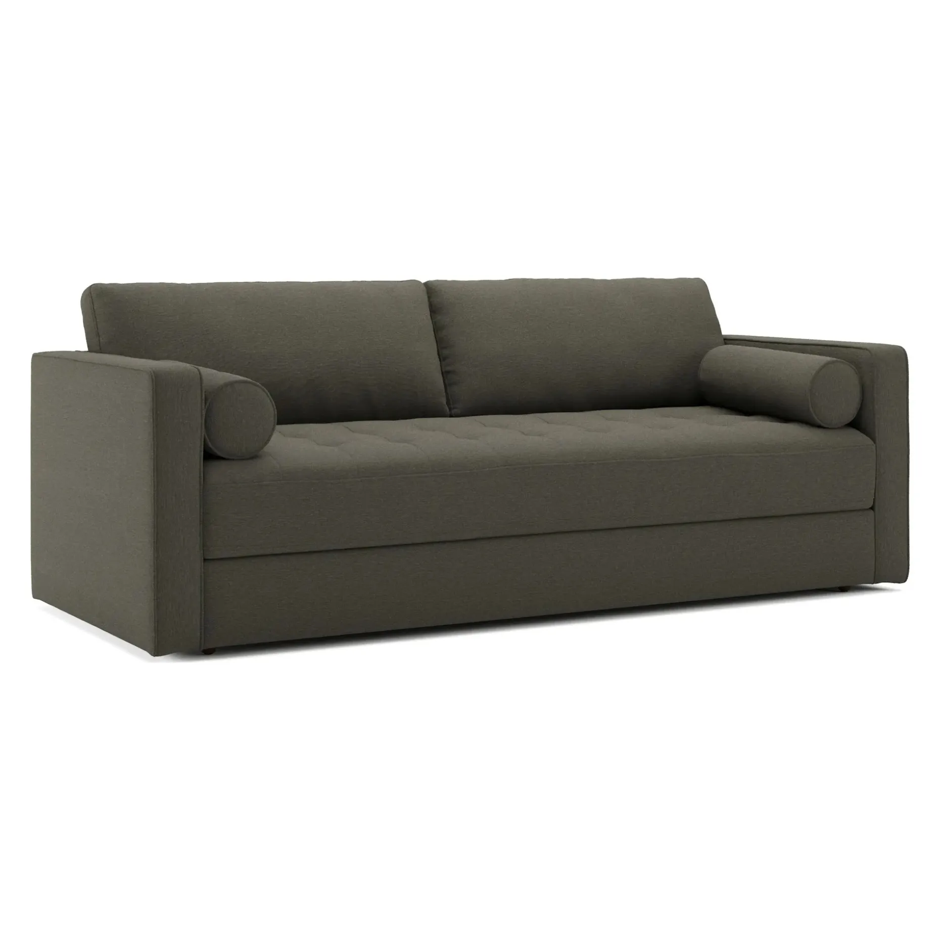 Sven 88" Tufted Sofa Bed - Silver Moss