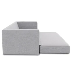 Sven 88" Tufted Sofa Bed - Stone Gray