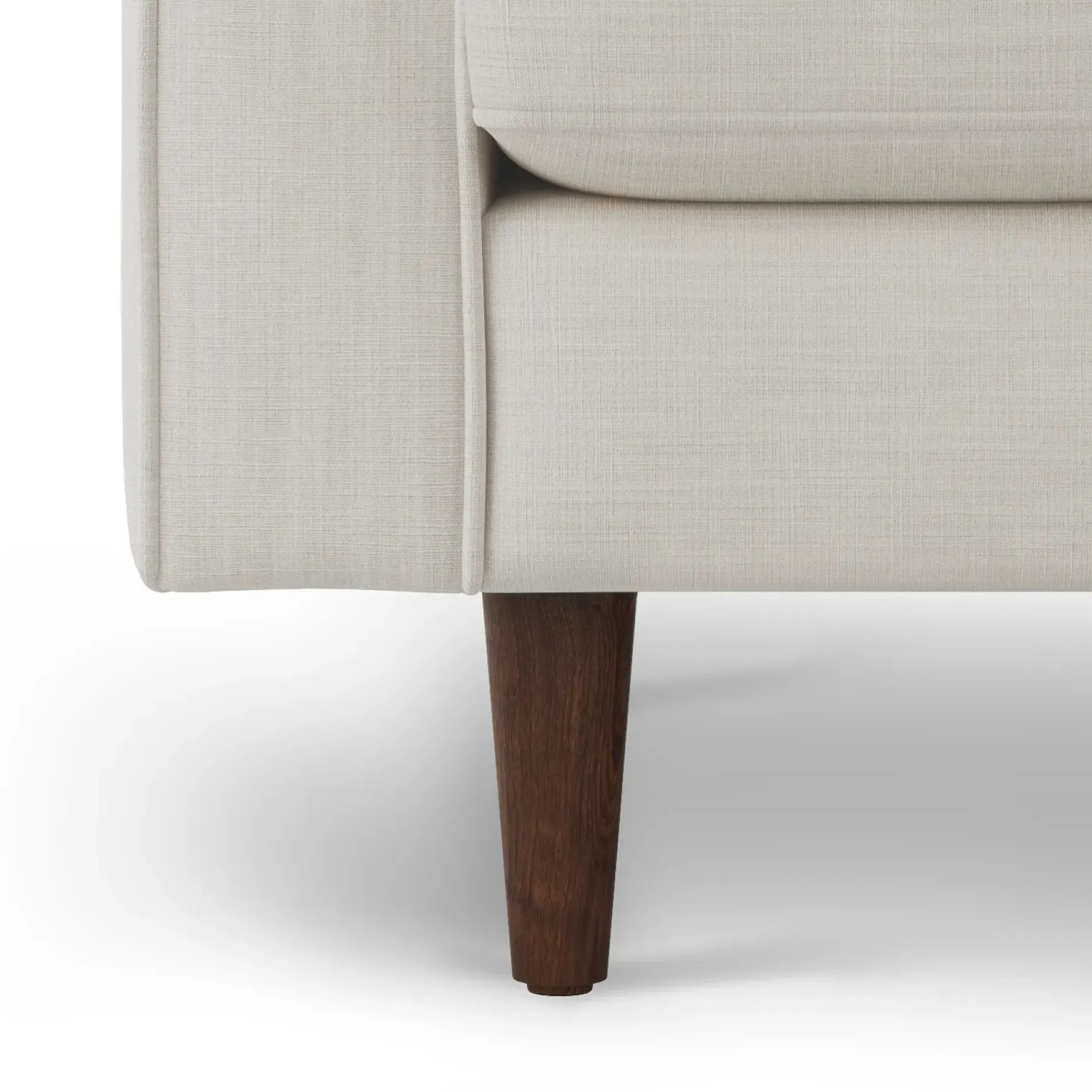 Sven 88" Tufted Sofa - Biscuit Cream