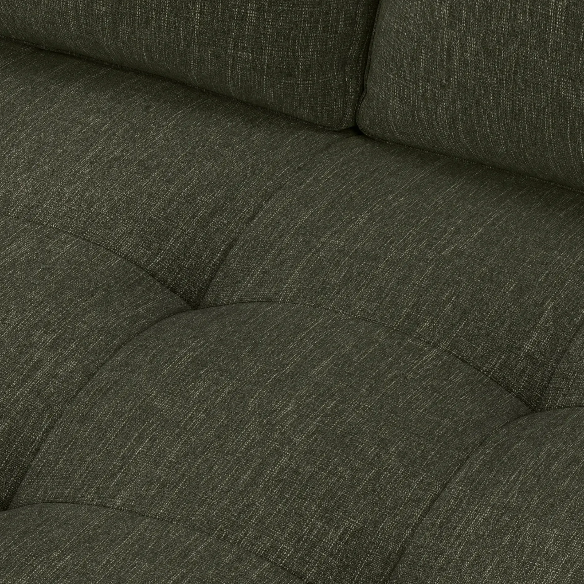 Sven 88" Tufted Sofa - Fir Green
