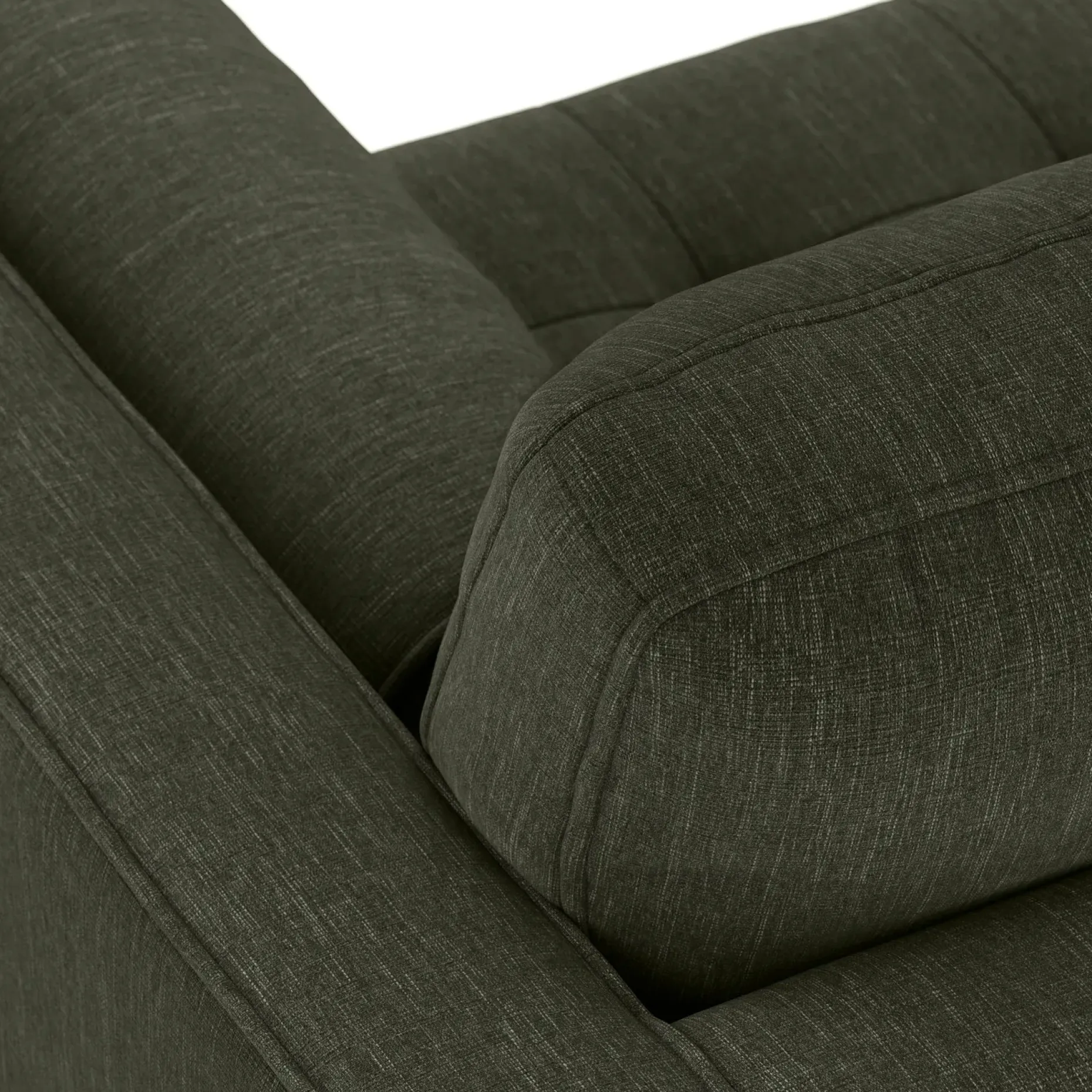 Sven 88" Tufted Sofa - Fir Green