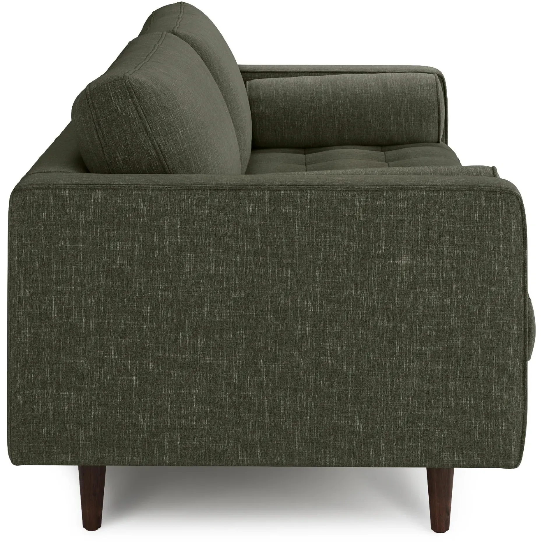 Sven 88" Tufted Sofa - Fir Green