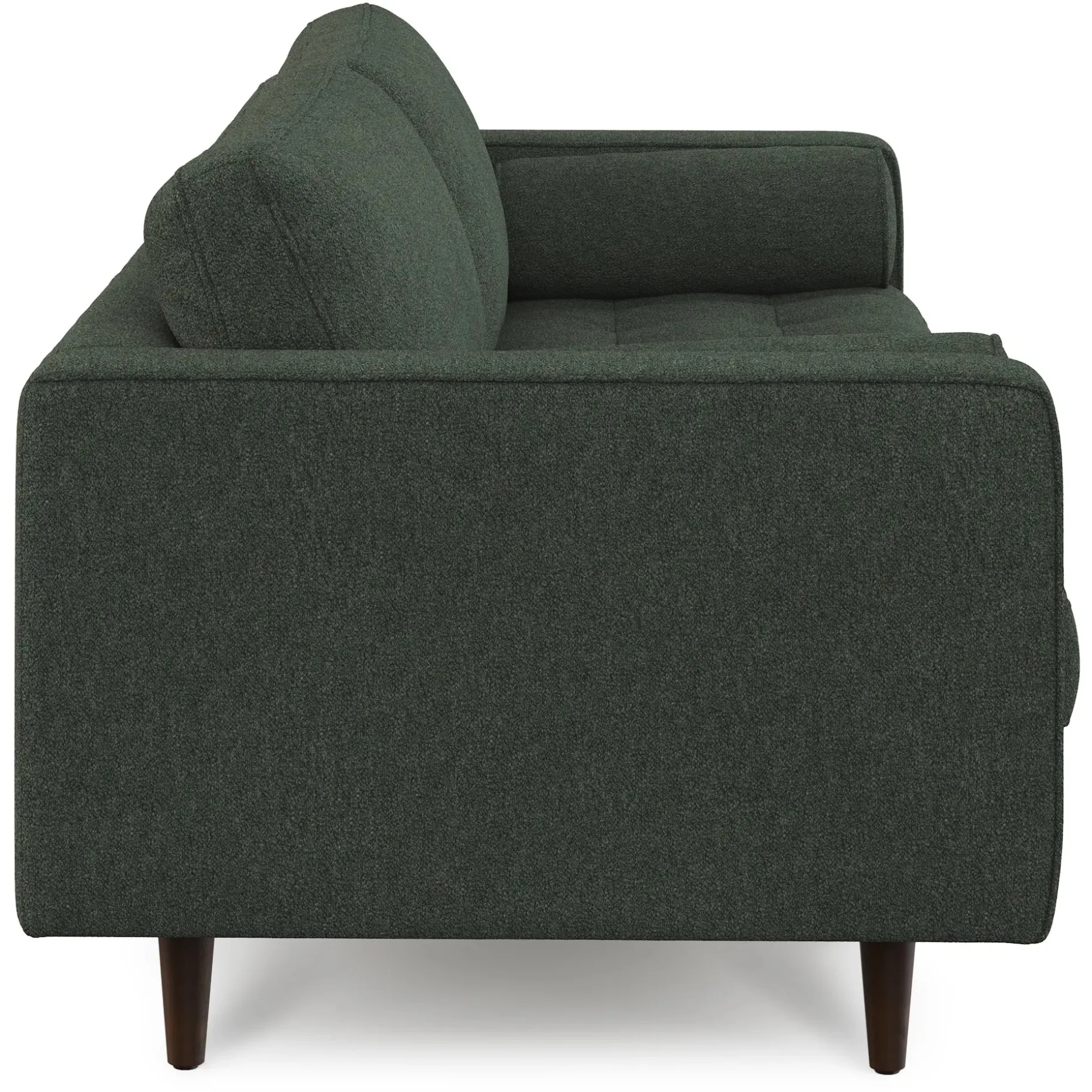 Sven 88" Tufted Sofa - Green Wool Bouclé