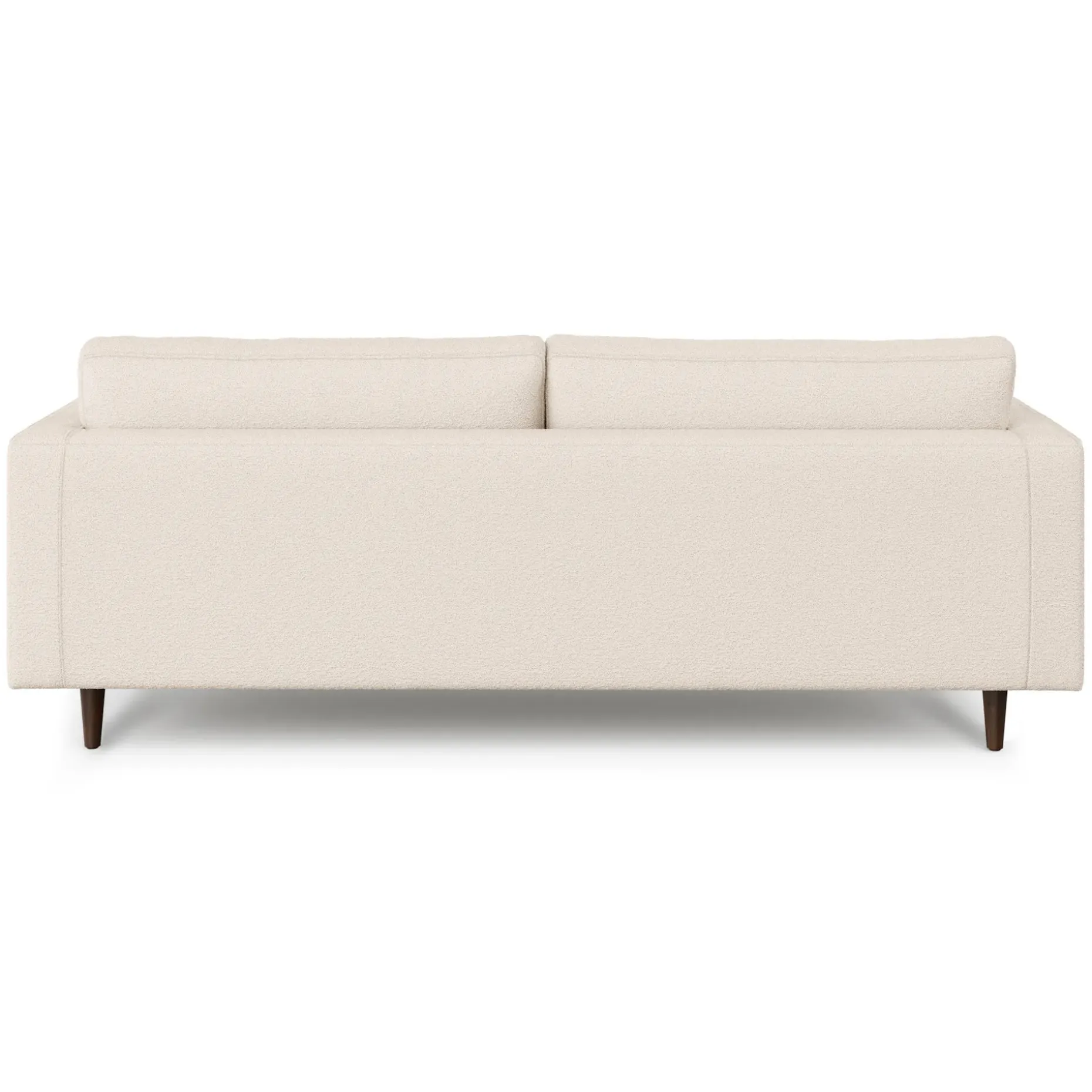 Sven 88" Tufted Sofa - Ivory Wool Bouclé