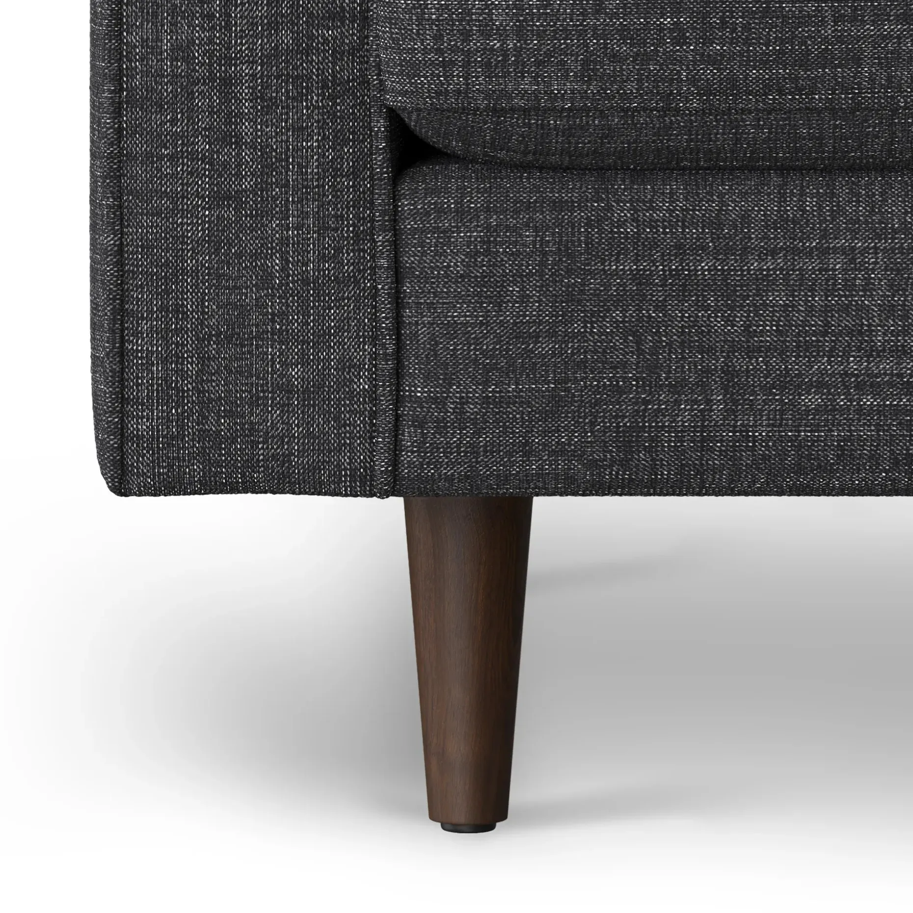Sven 88" Tufted Sofa - Napa Charcoal