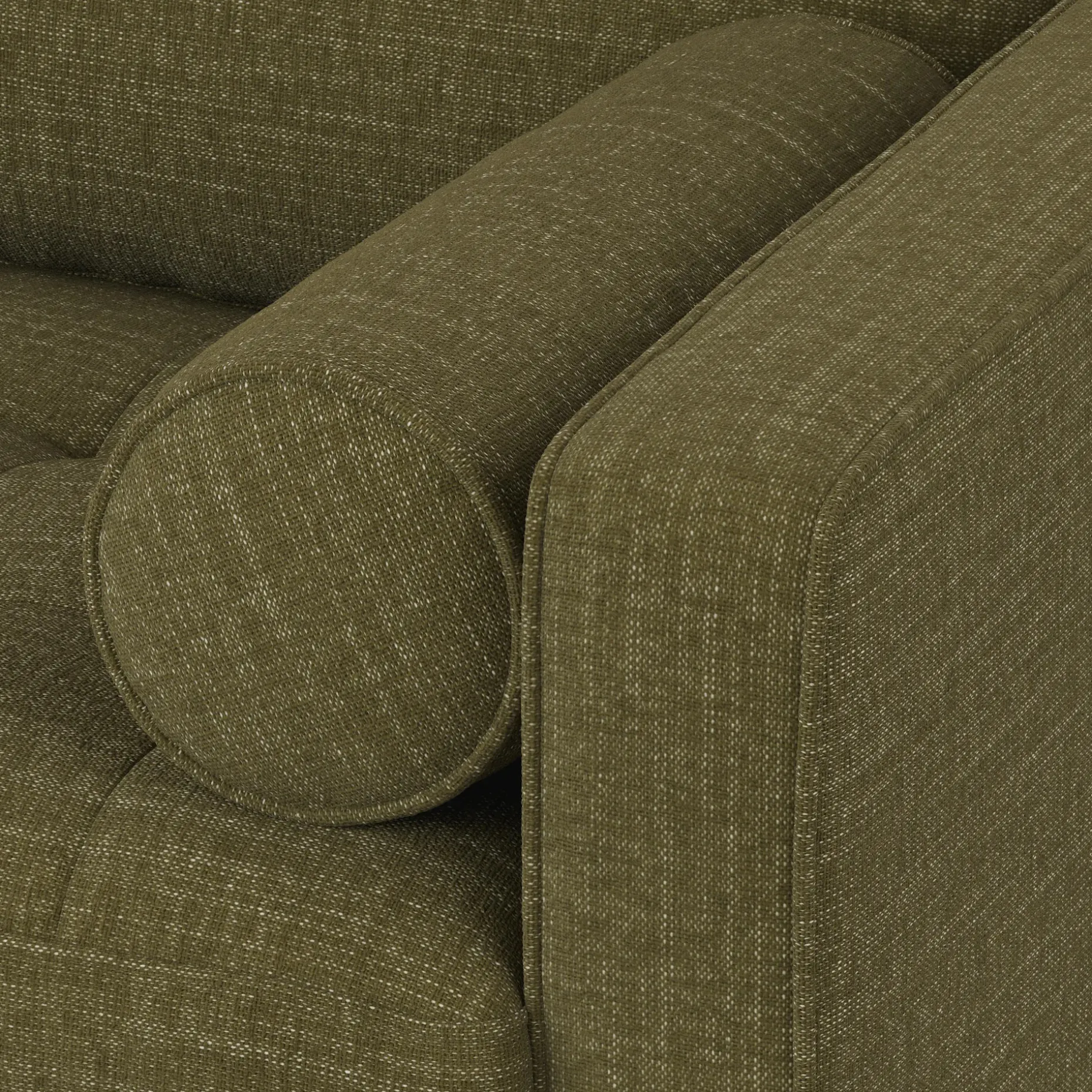 Sven 88" Tufted Sofa - Napa Moss