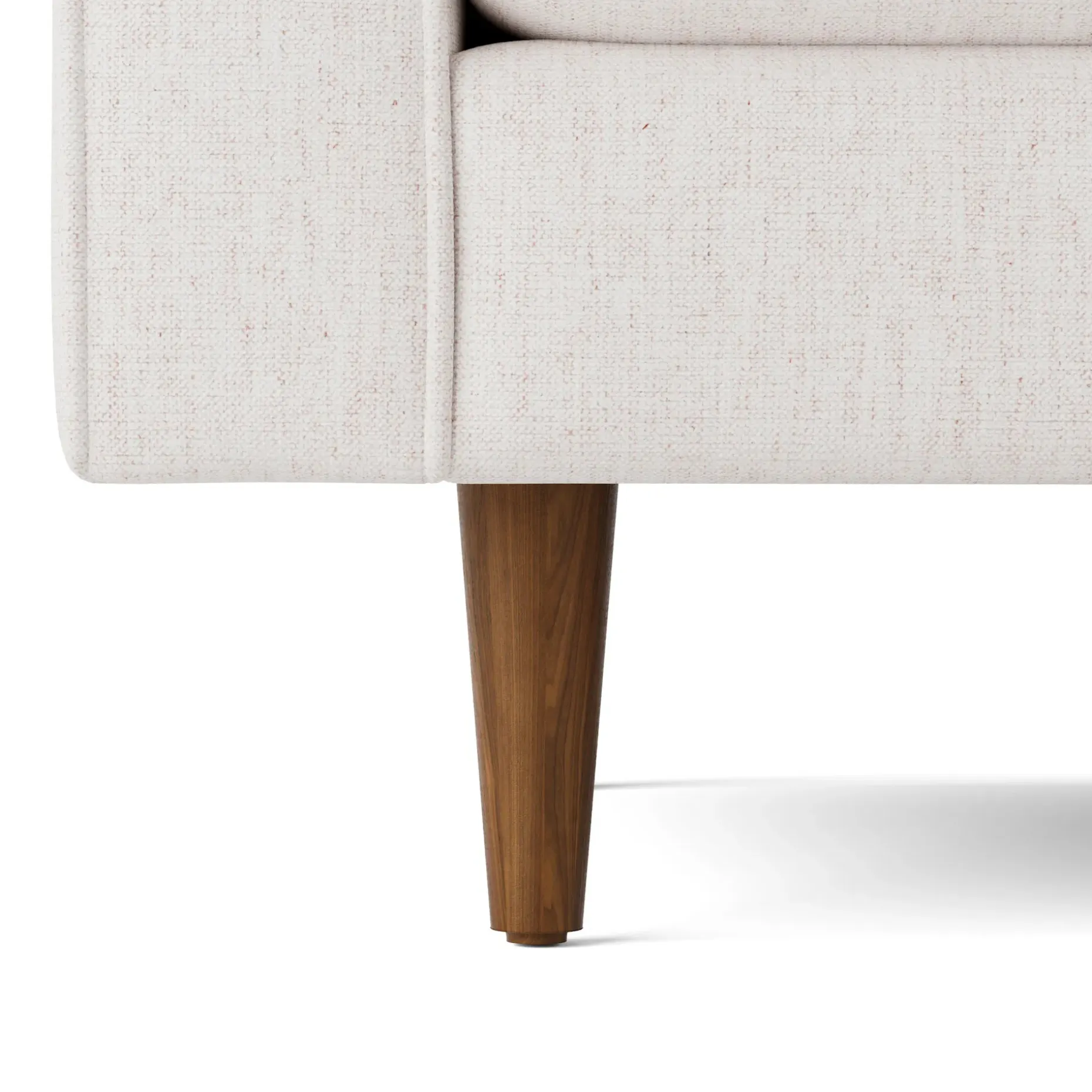 Sven 88" Tufted Sofa - Napa White