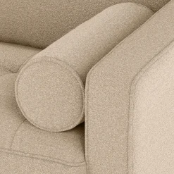 Sven 88" Tufted Sofa - Ratine Buff