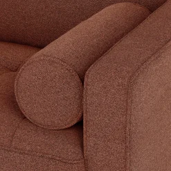 Sven 88" Tufted Sofa - Ratine Oxide