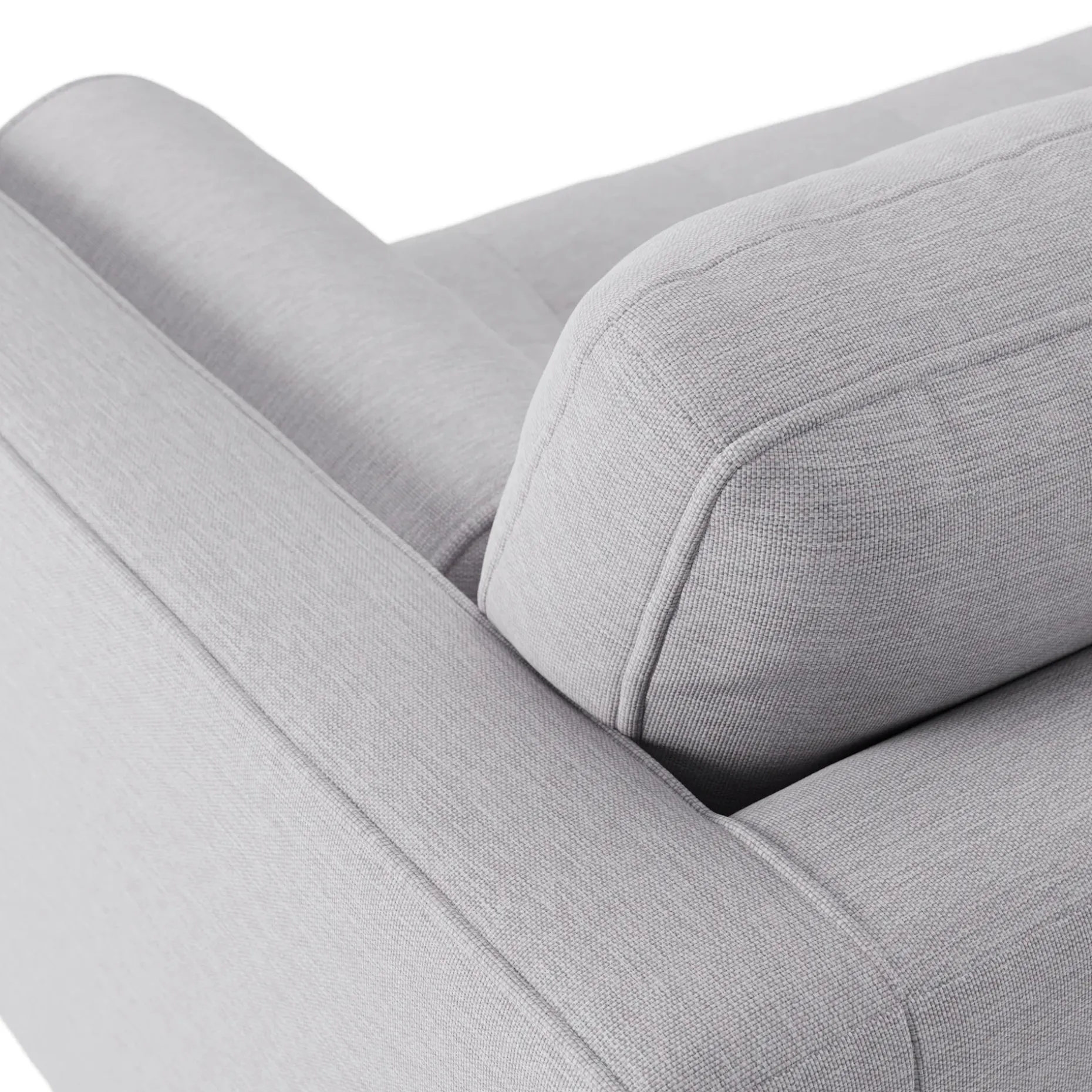 Sven 88" Tufted Sofa - Silver Ivory