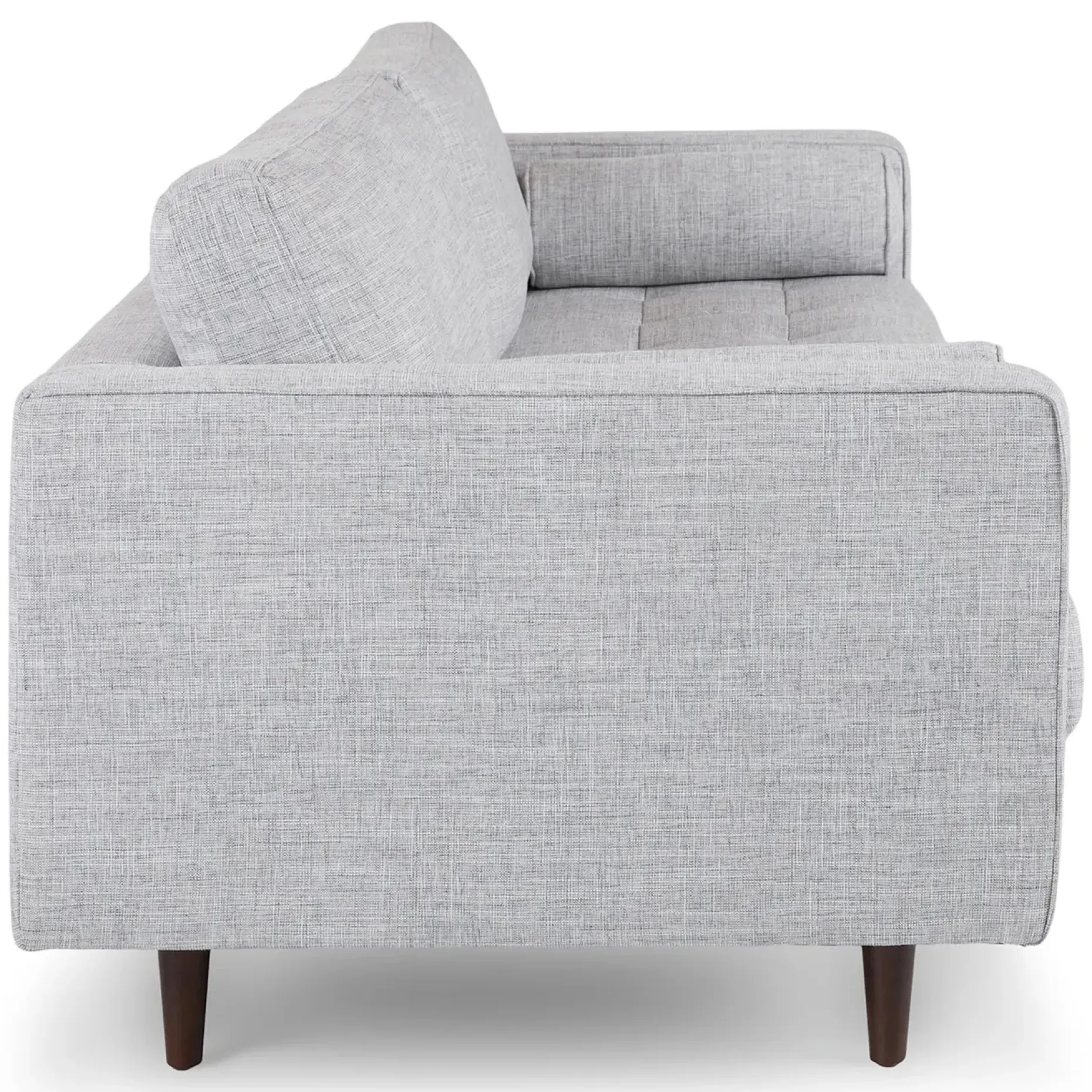 Sven 88" Tufted Sofa - Stone Gray