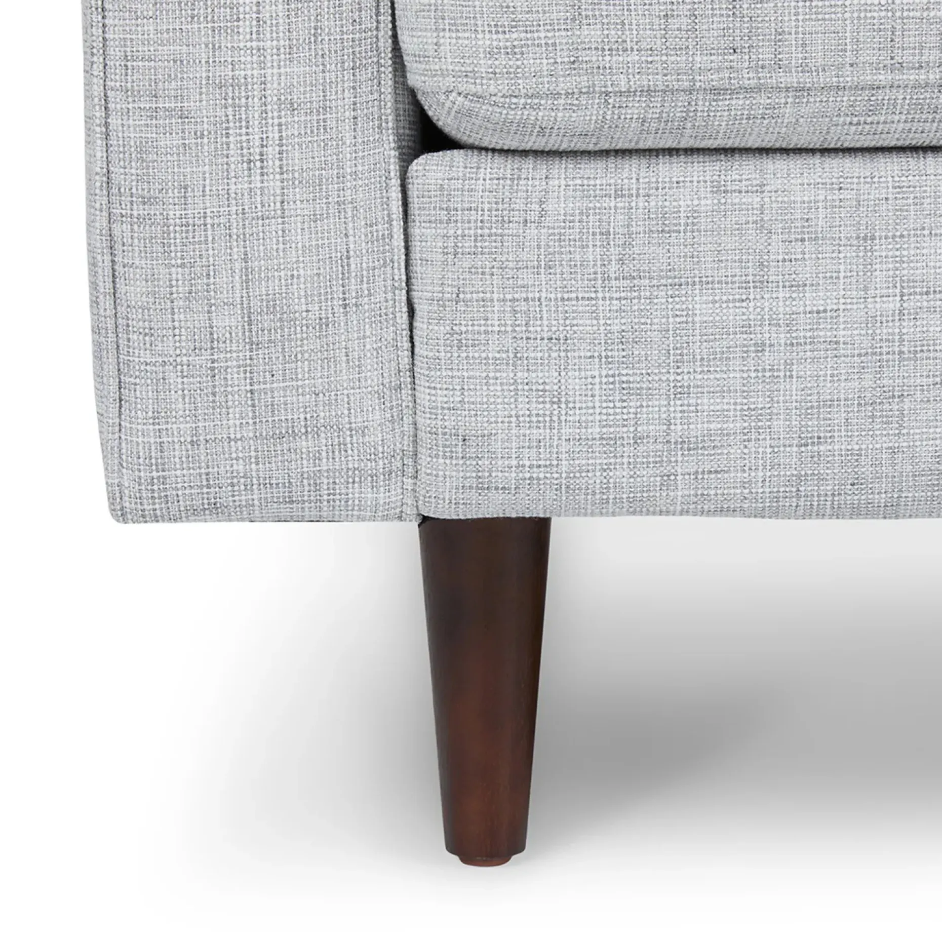 Sven 88" Tufted Sofa - Stone Gray