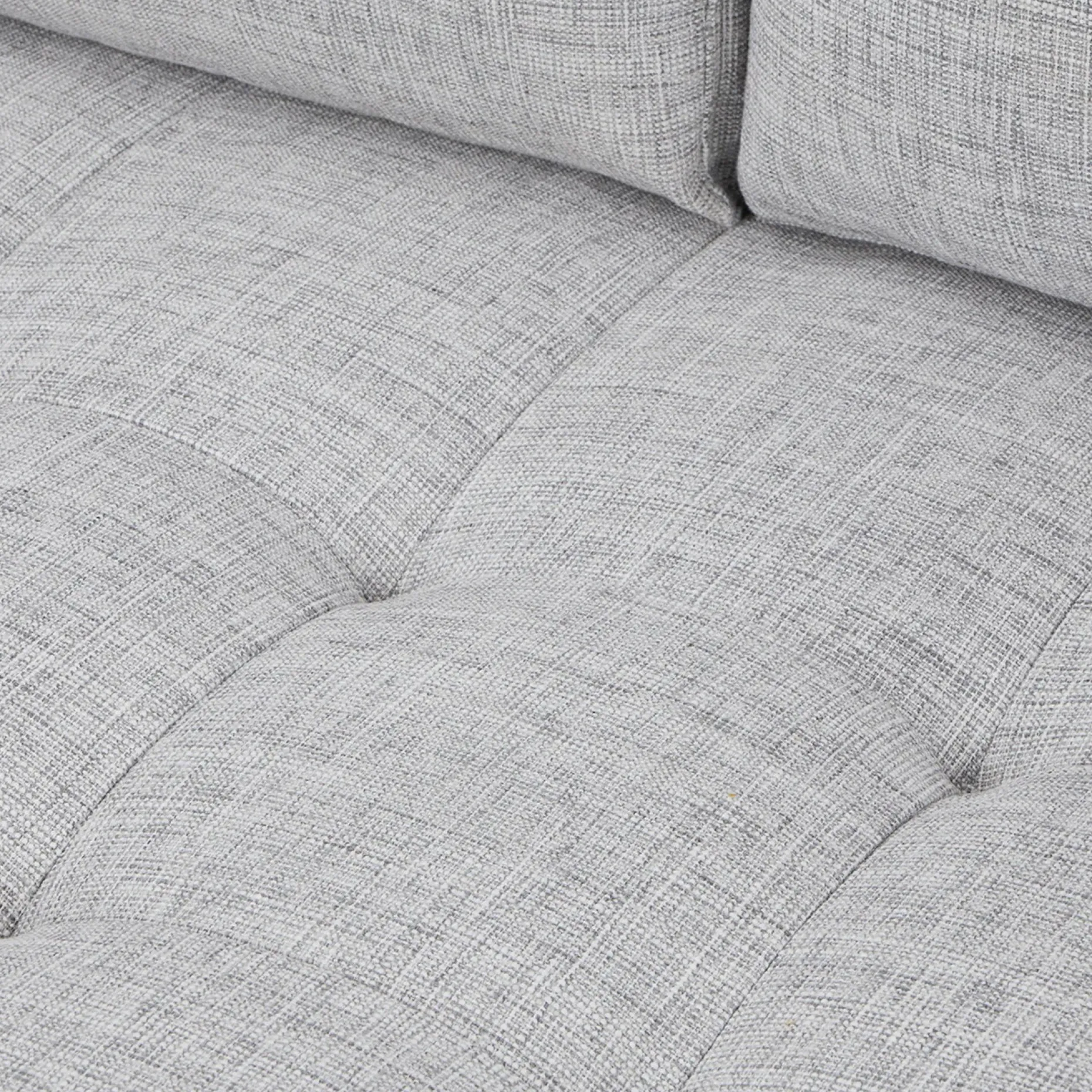 Sven 88" Tufted Sofa - Stone Gray