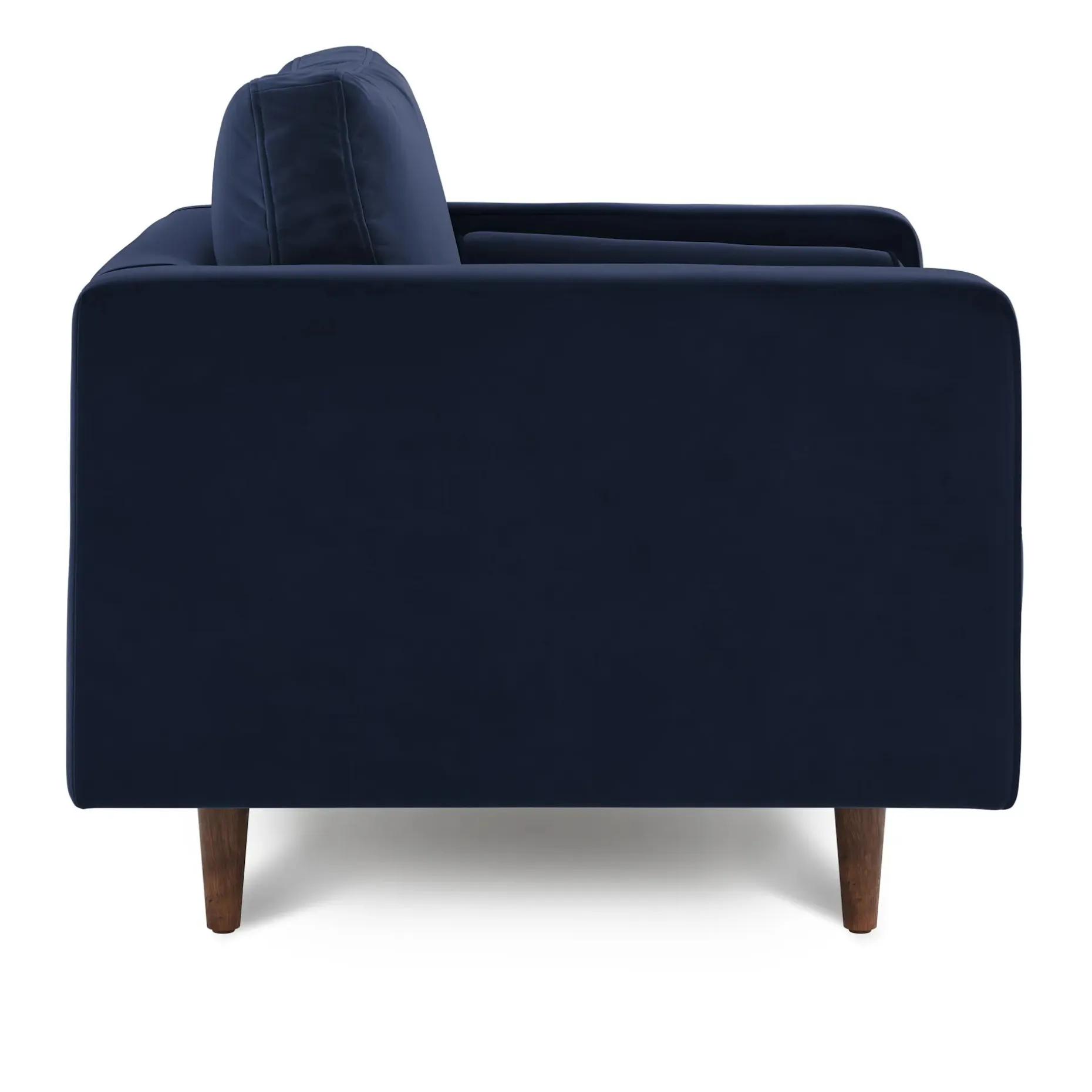 Sven 42" Tufted Velvet Lounge Chair - Plush Cascadia Blue