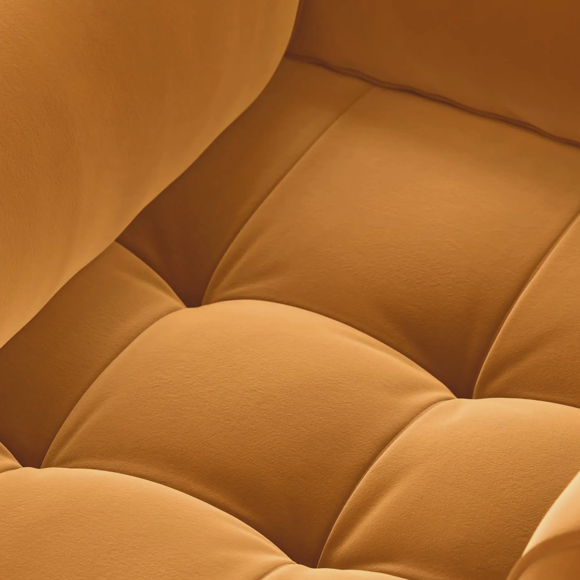 Sven 42" Tufted Velvet Lounge Chair - Plush Pacific Ginger