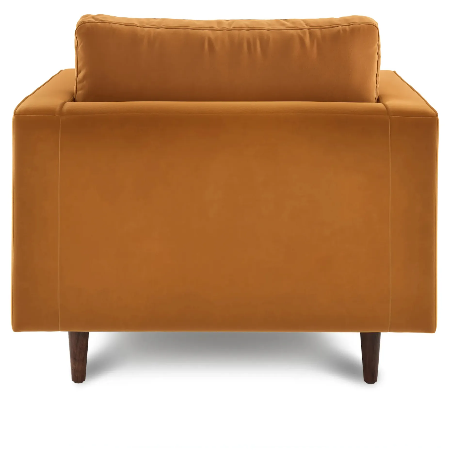 Sven 42" Tufted Velvet Lounge Chair - Plush Pacific Ginger