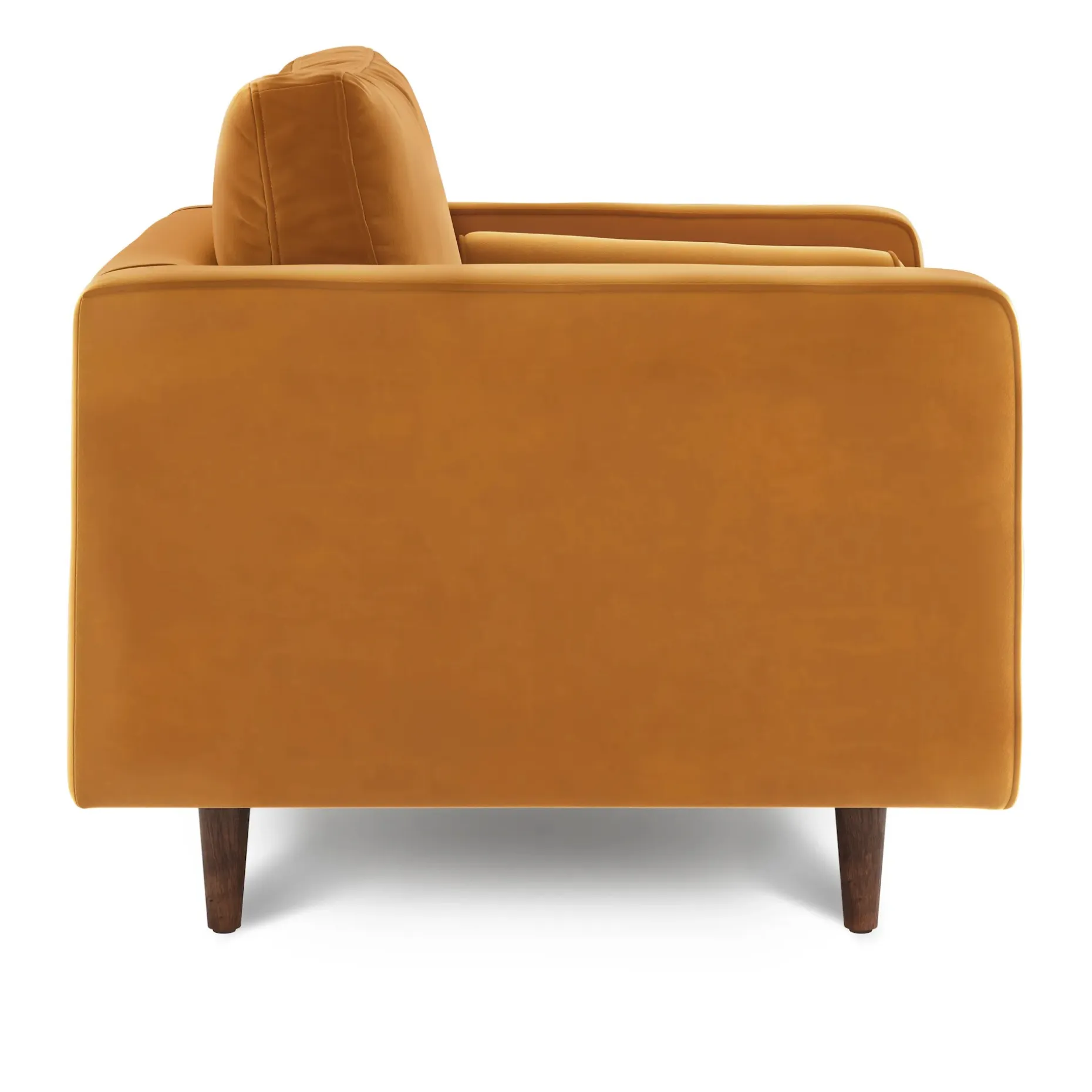 Sven 42" Tufted Velvet Lounge Chair - Plush Pacific Ginger