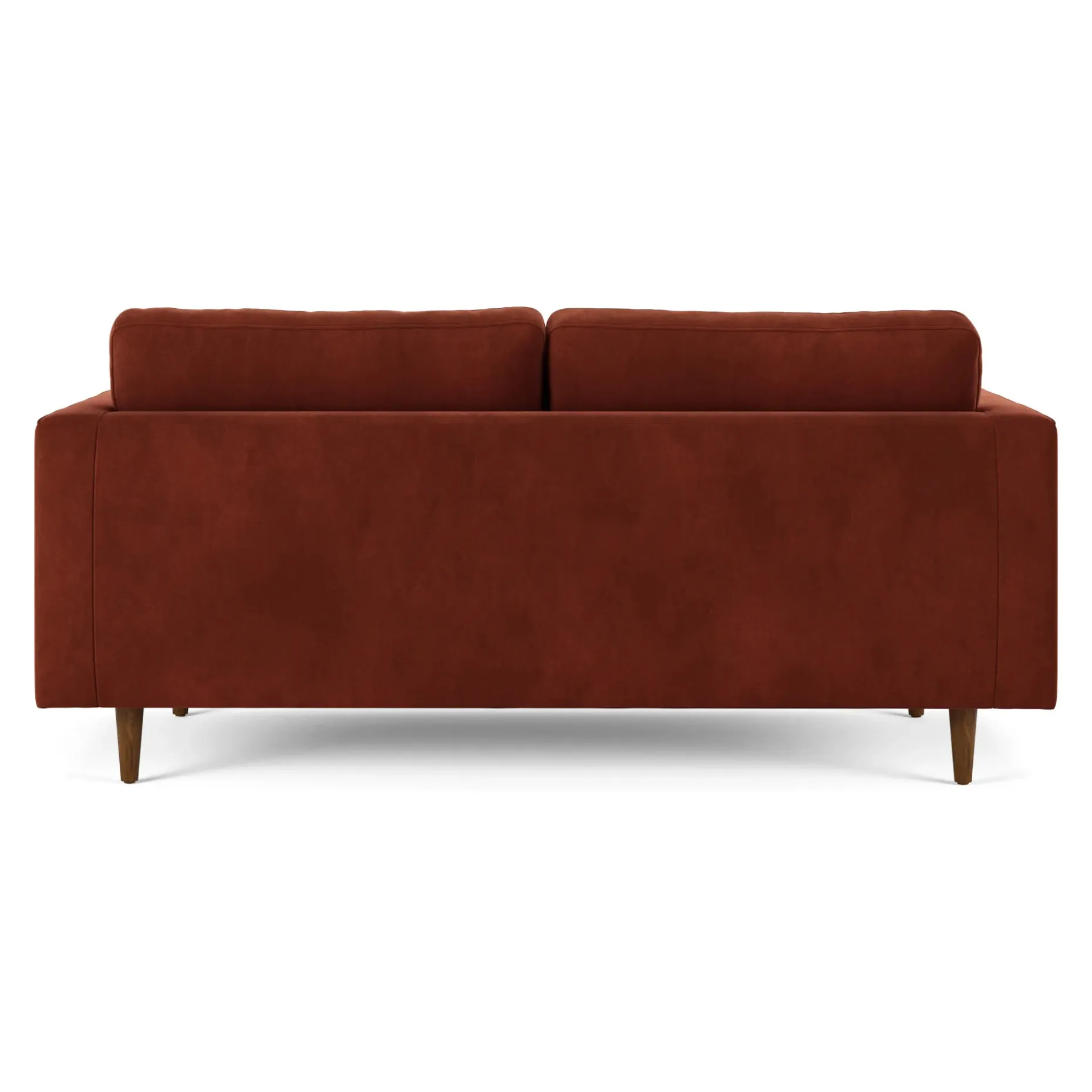 Sven 72" Tufted Velvet Loveseat - Hale Rust