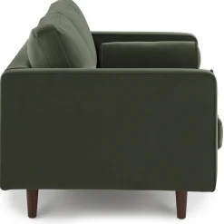 Sven 72" Tufted Velvet Loveseat - Plush Pacific Green