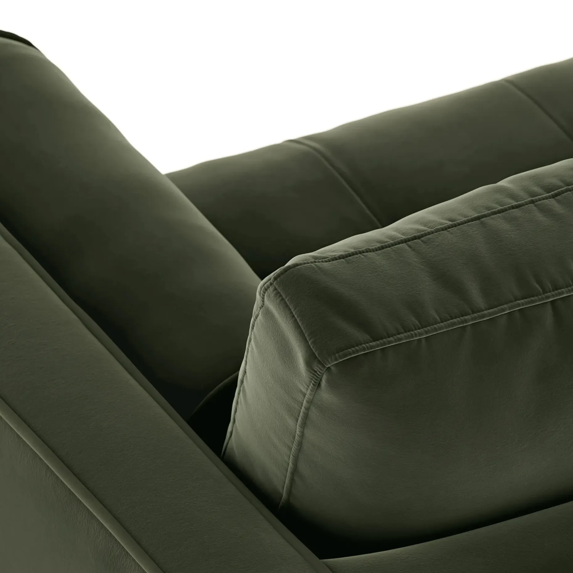 Sven 72" Tufted Velvet Loveseat - Plush Pacific Green