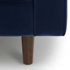 Sven 72" Tufted Velvet Loveseat - Plush Cascadia Blue