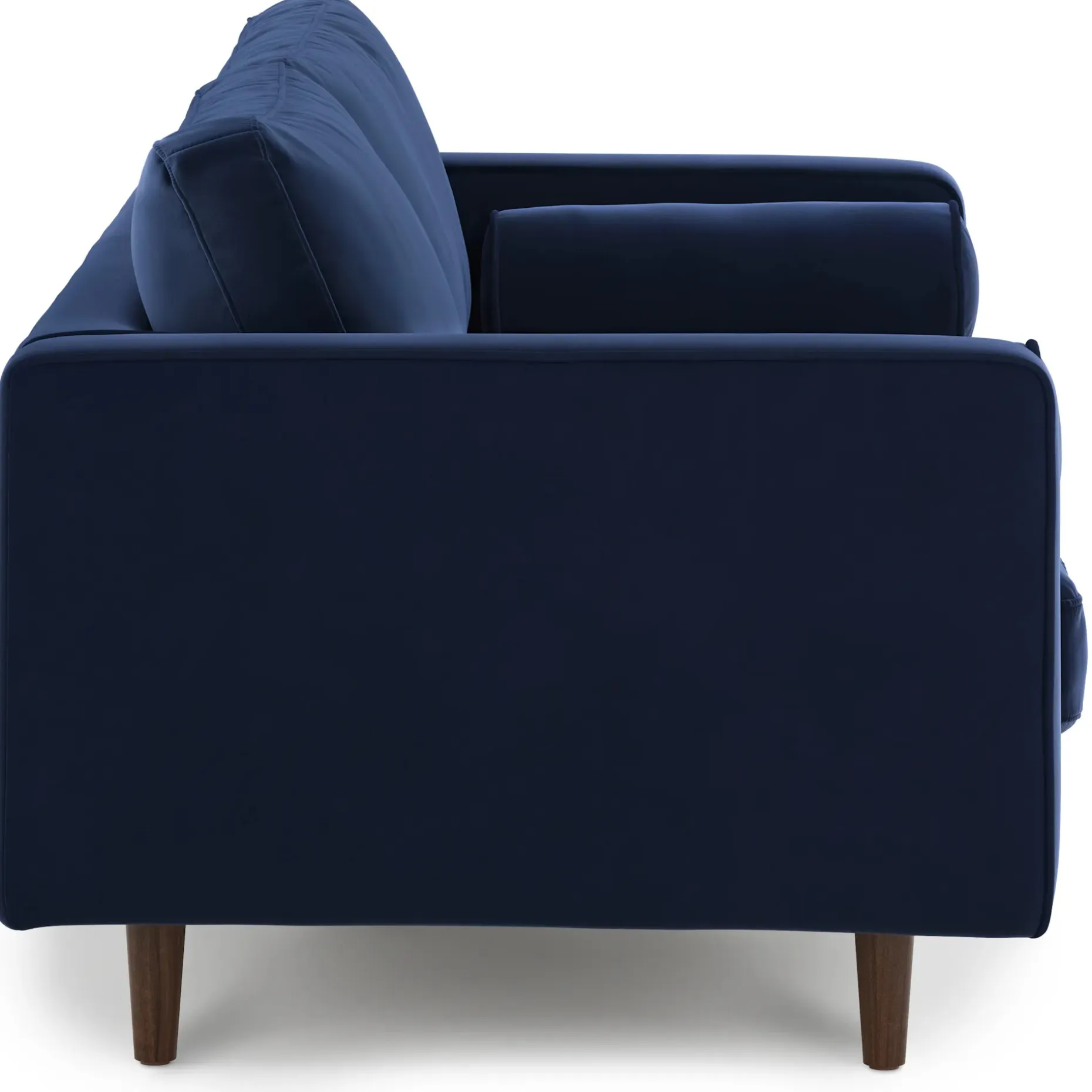 Sven 72" Tufted Velvet Loveseat - Plush Cascadia Blue