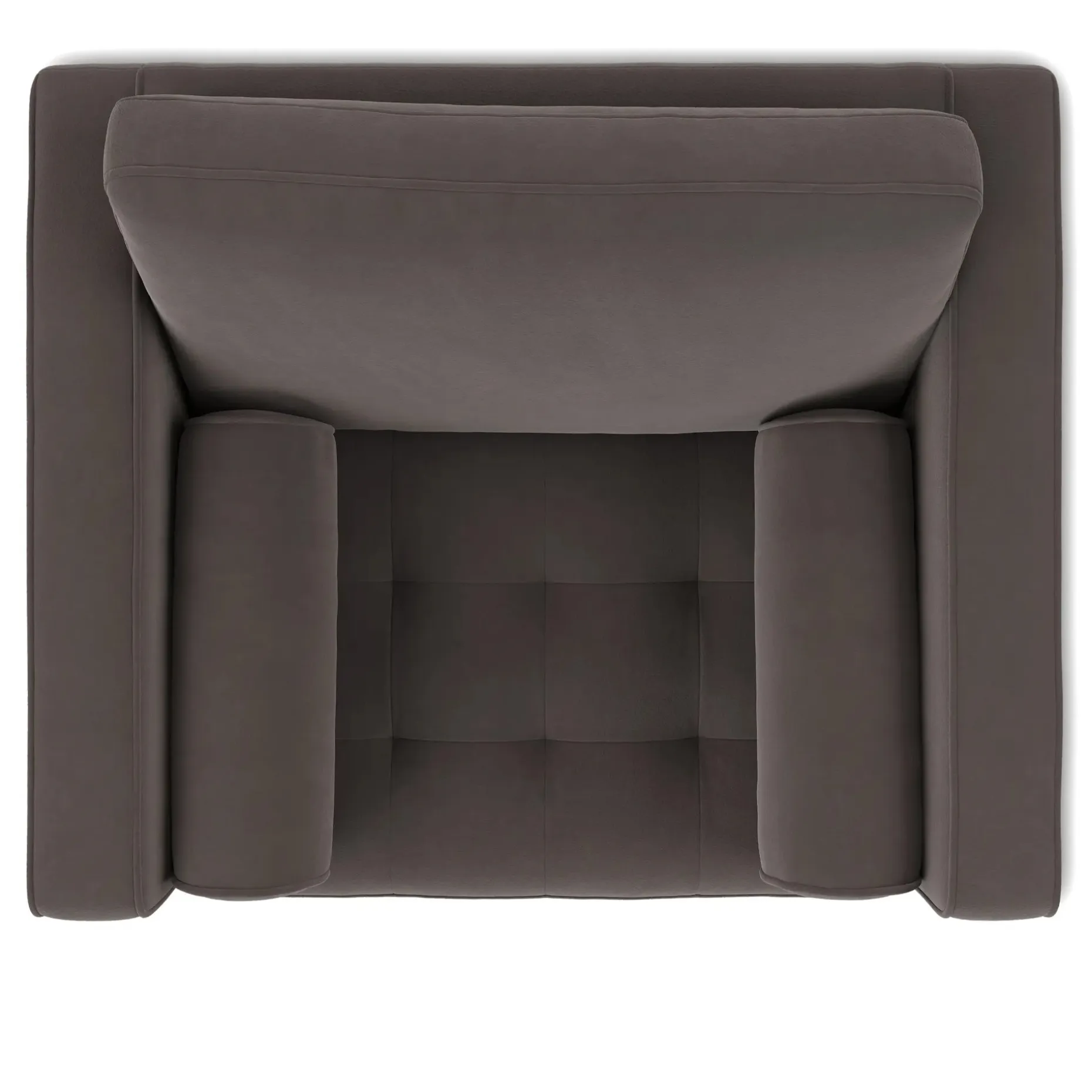 Sven 45.5" Tufted Velvet Sleeper Chair - Hale Warm Gray