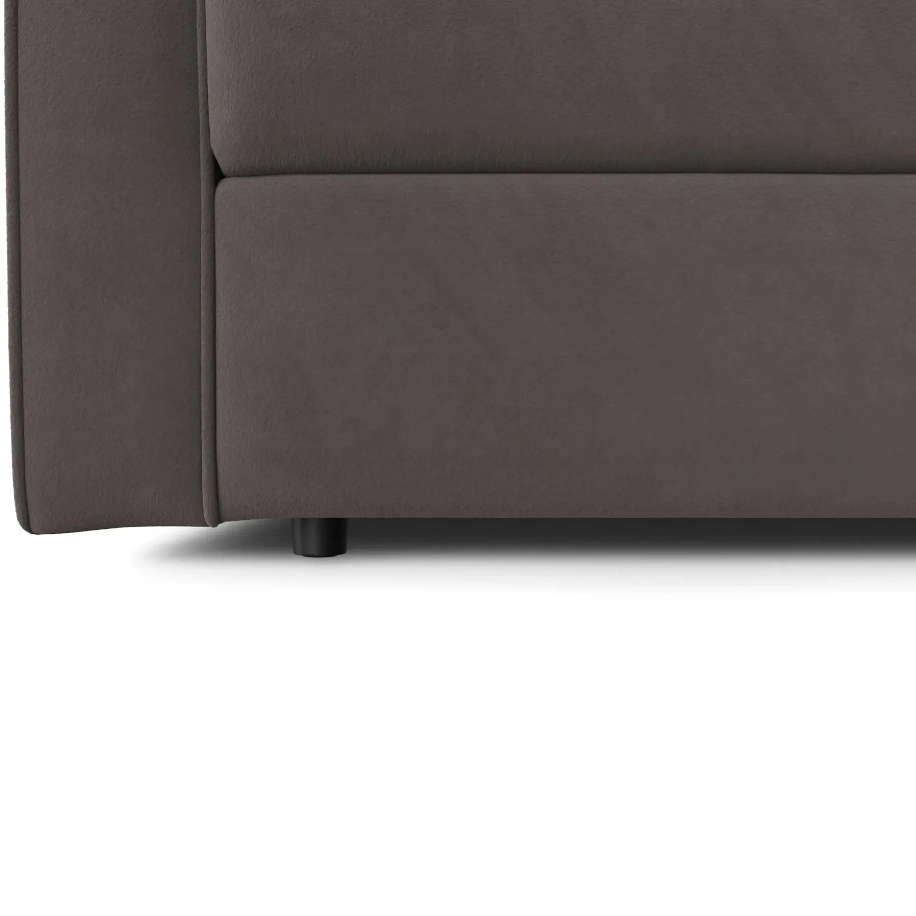 Sven 45.5" Tufted Velvet Sleeper Chair - Hale Warm Gray