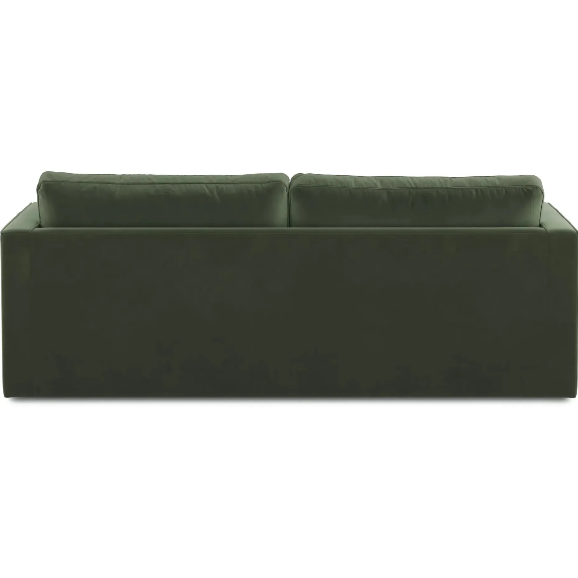 Sven 88" Tufted Velvet Sofa Bed - Plush Pacific Green