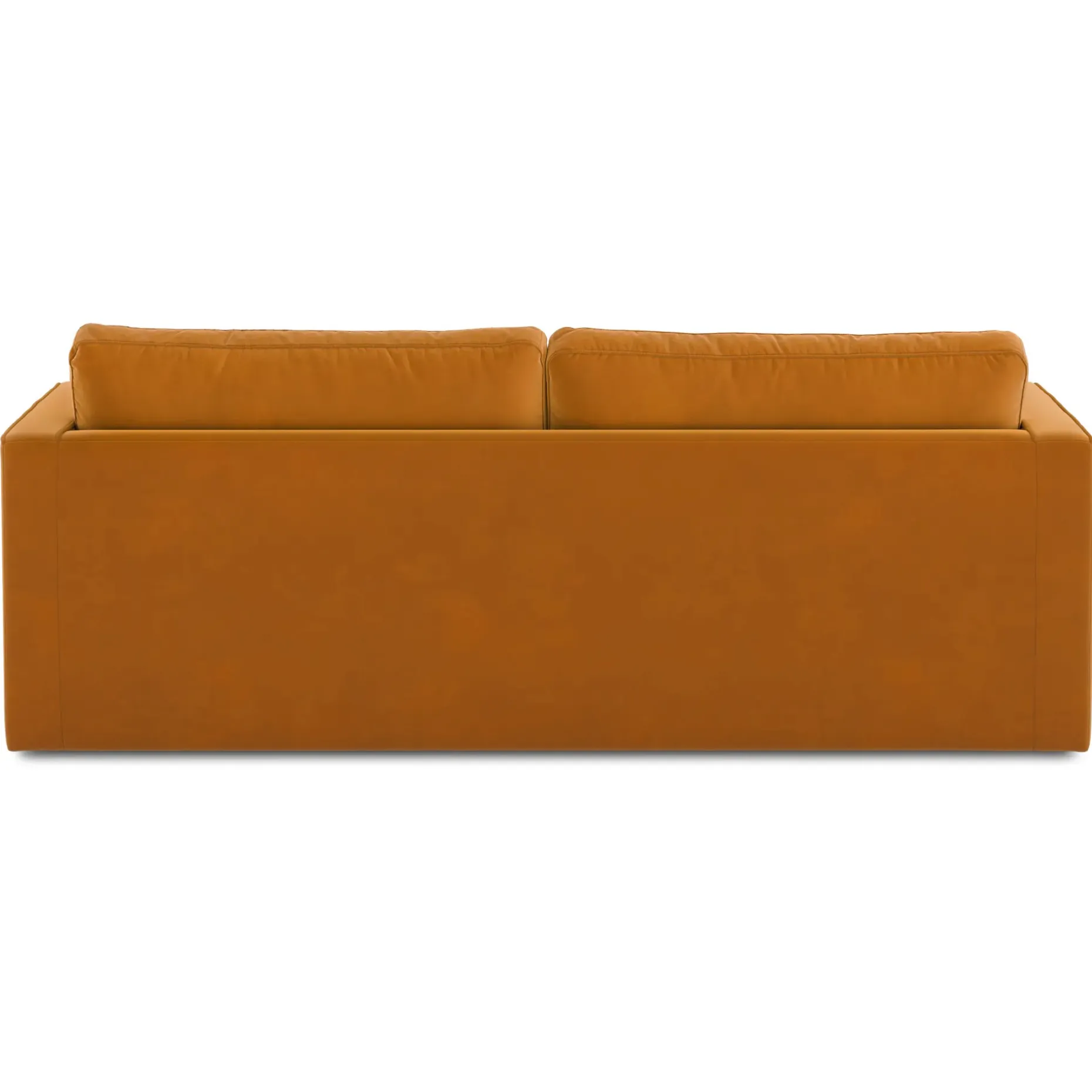 Sven 88" Tufted Velvet Sofa Bed - Plush Pacific Ginger