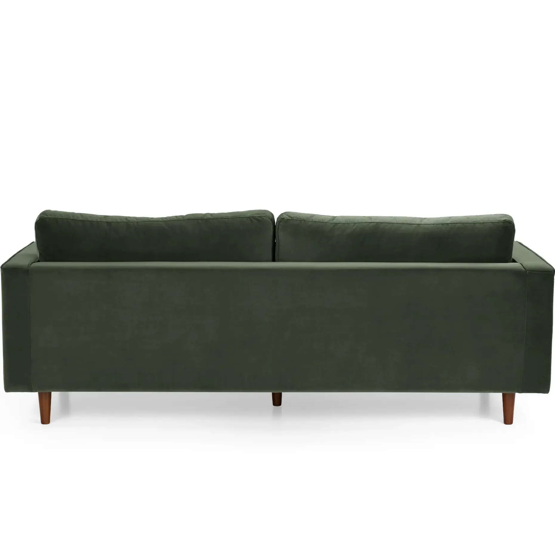 Sven 88" Tufted Velvet Sofa - Plush Pacific Green