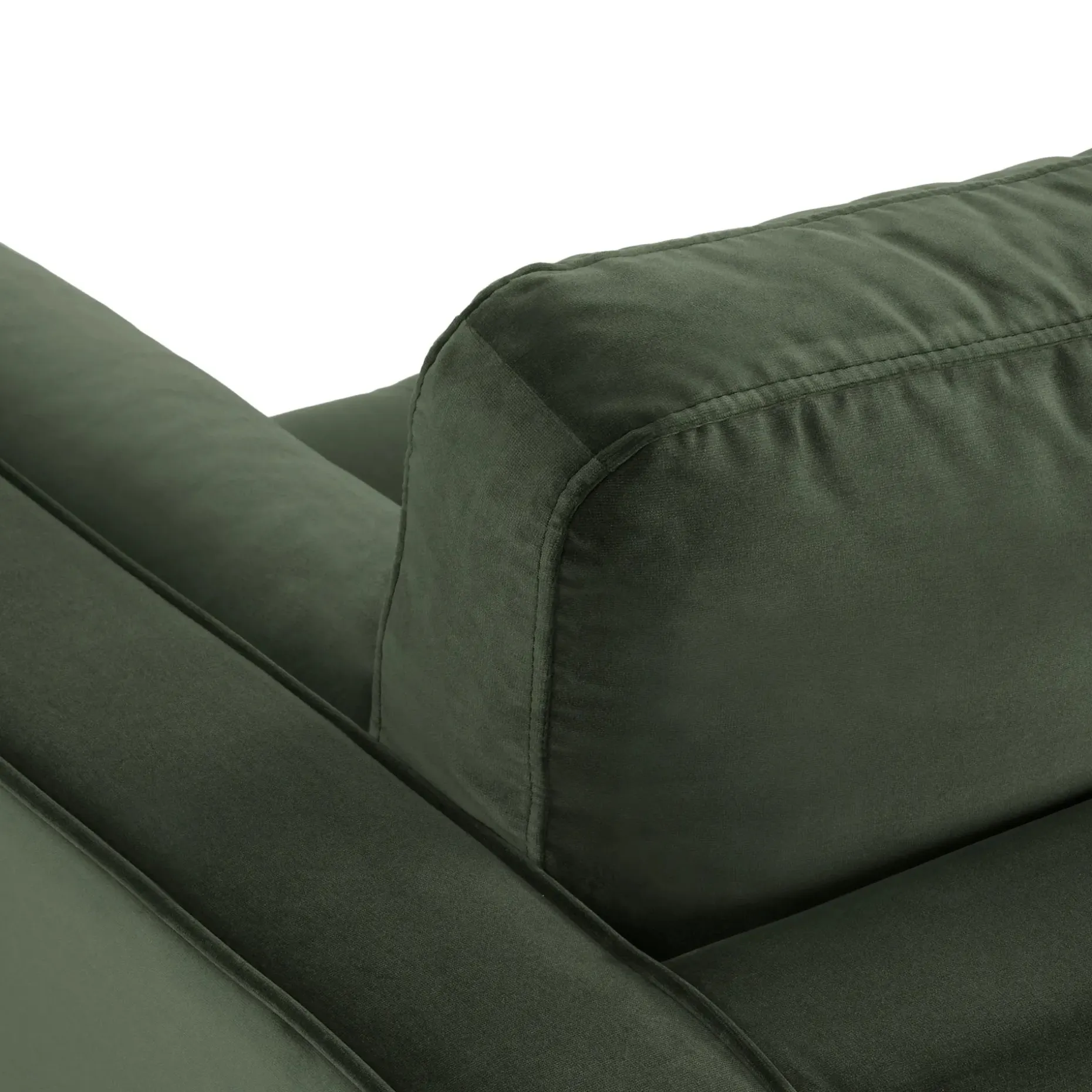 Sven 88" Tufted Velvet Sofa - Plush Pacific Green
