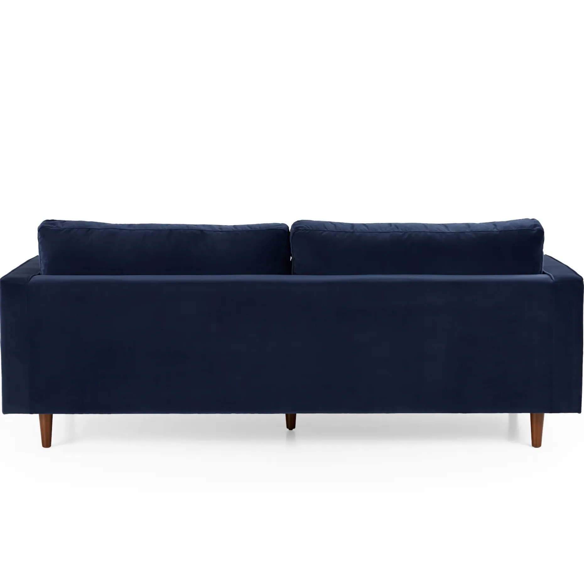 Sven 88" Tufted Velvet Sofa - Plush Cascadia Blue
