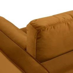 Sven 88" Tufted Velvet Sofa - Plush Pacific Ginger