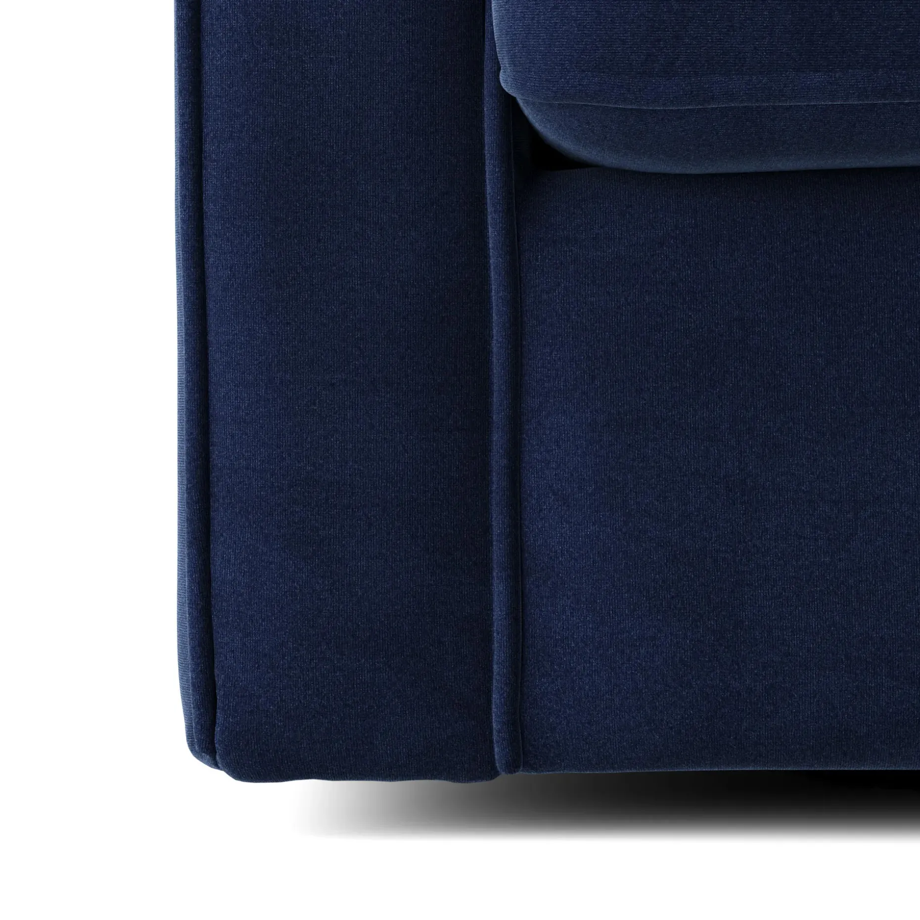 Sven 42.5" Tufted Velvet Swivel Chair - Plush Cascadia Blue
