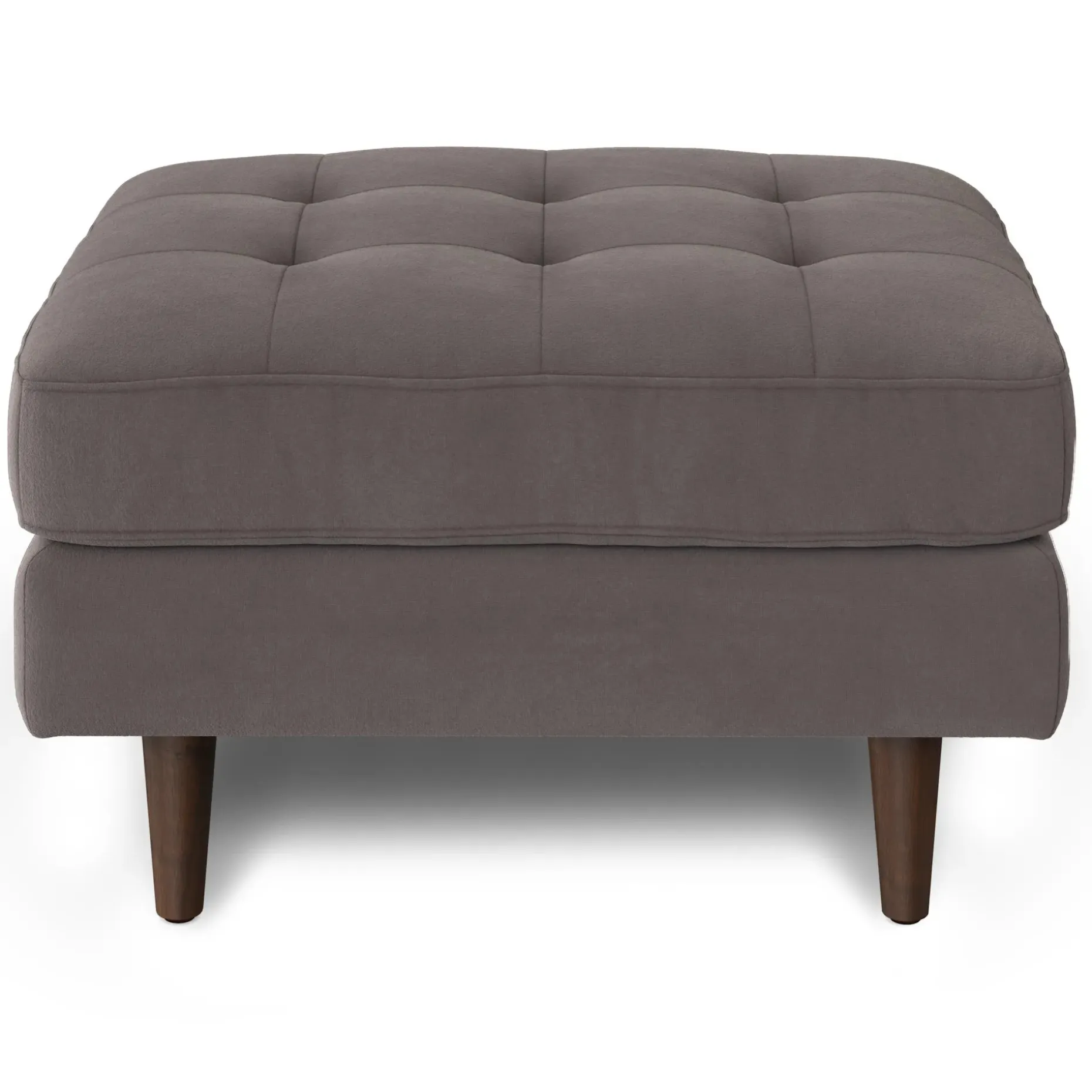 Sven 30" Velvet Ottoman - Hale Warm Gray