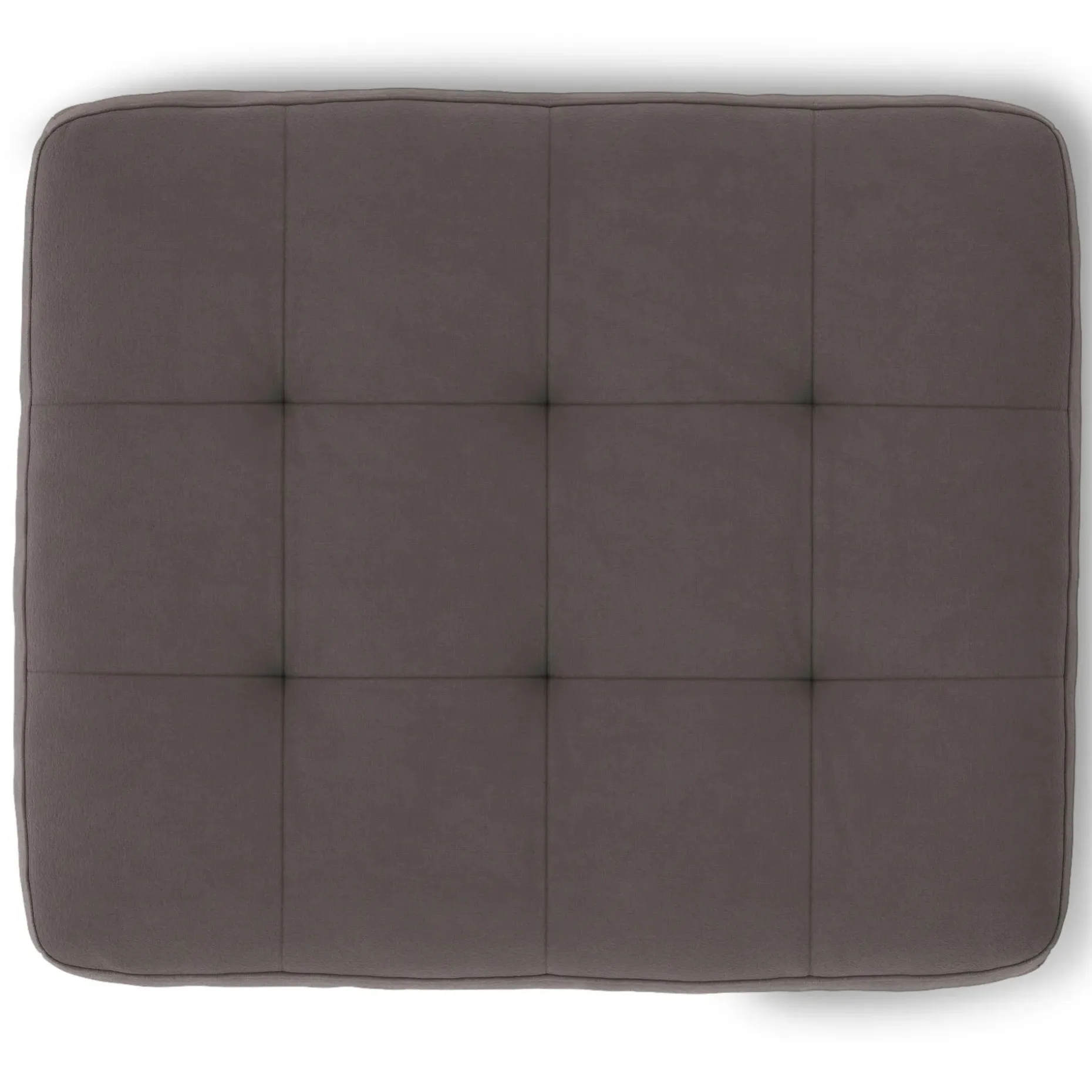 Sven 30" Velvet Ottoman - Hale Warm Gray