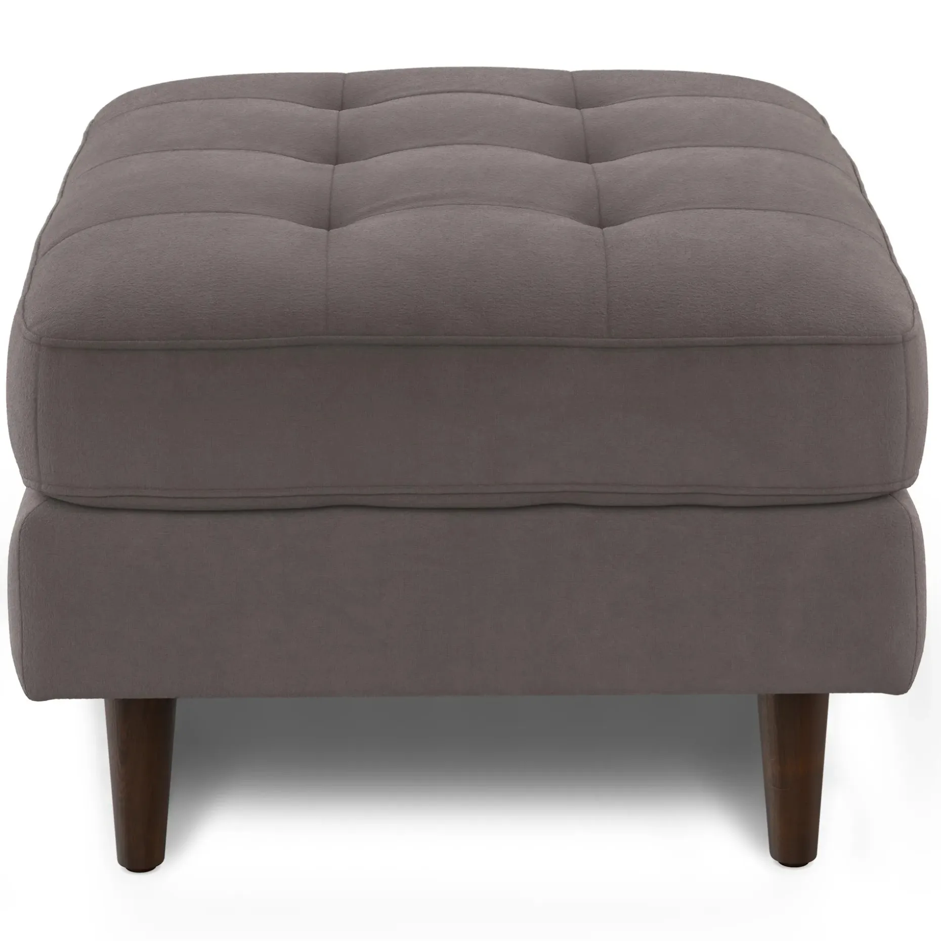 Sven 30" Velvet Ottoman - Hale Warm Gray