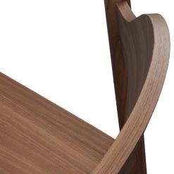 Sylvo Stackable Dining Chair - Walnut
