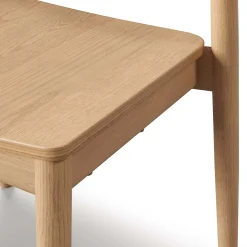 Sylvo Stackable Dining Chair - White Oak
