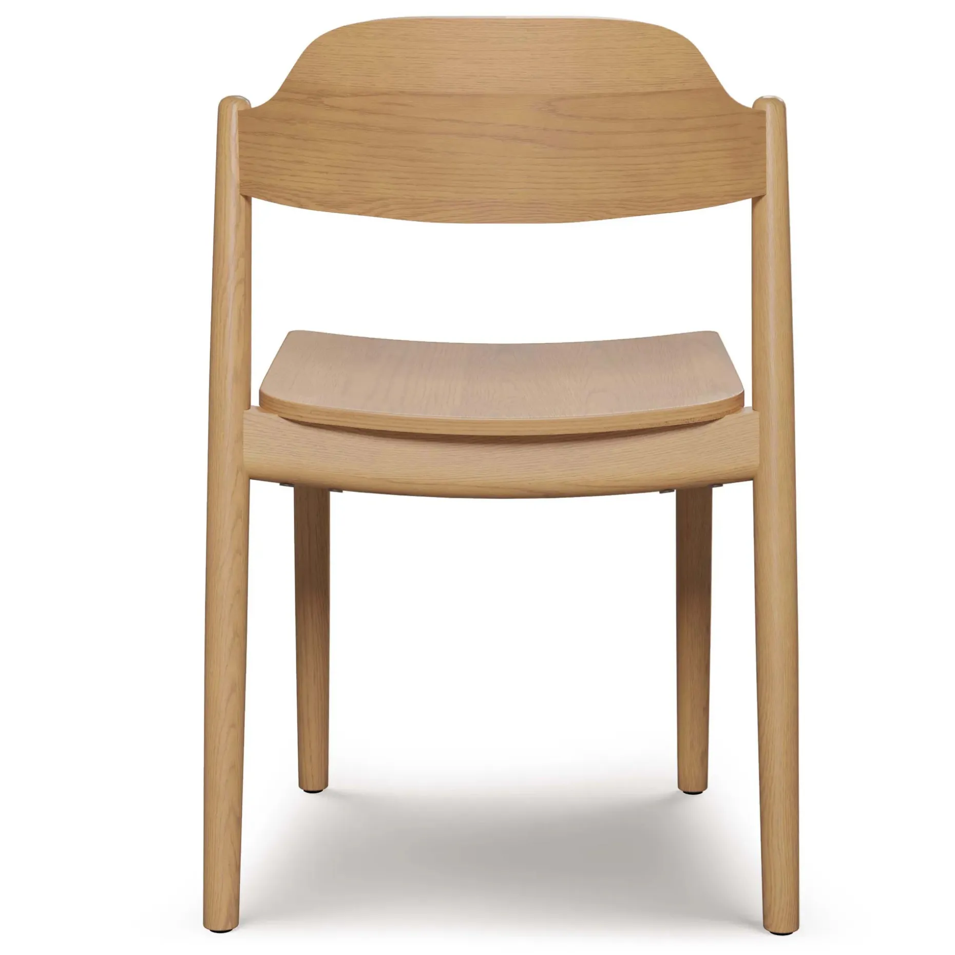Sylvo Stackable Dining Chair - White Oak